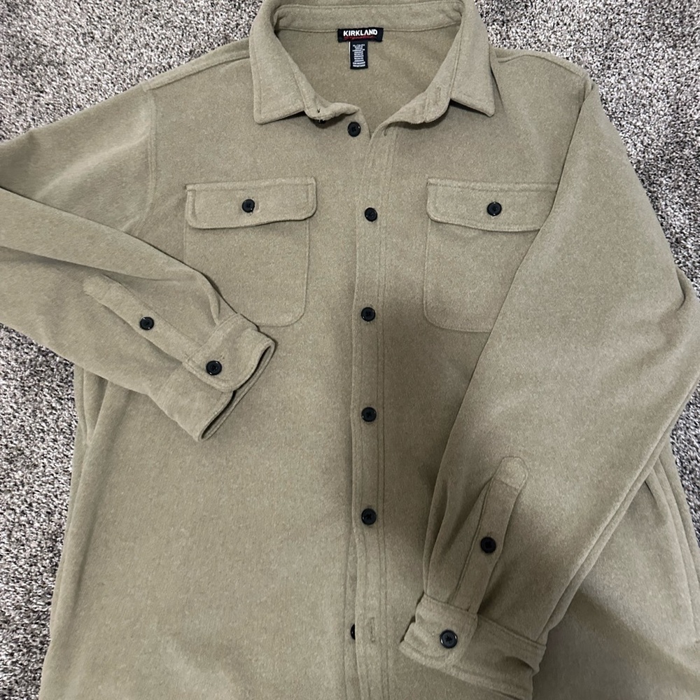 NWOT Kirkland Signature Men's Tan Jacket Size XL